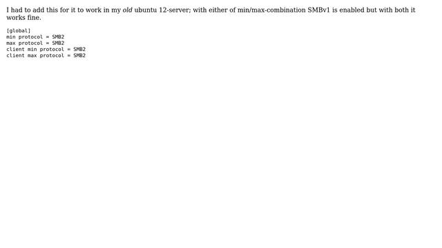 Ubuntu: How to force SMB2 protocol in samba? (5 Solutions!!) смотреть онлайн