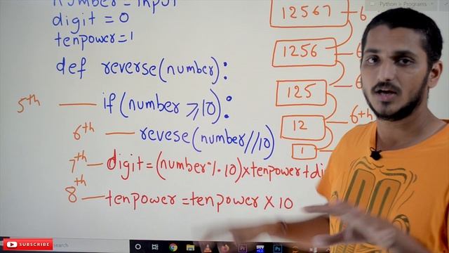 Reverse a Number Using Recursion and use of Global Variable | Lesson 35.1 | Python | Learning Monke