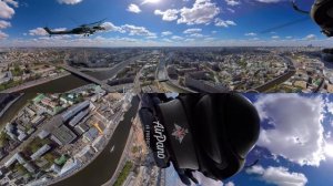 Helicopter tour across Moscow