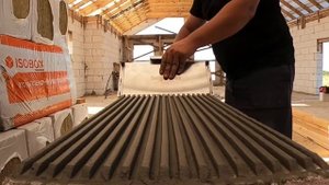 Гребёнка для нанесения клея на газоблок #газоблок #гзобетон #инструментдлягазоблока