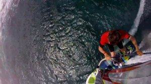 Manawa, Le Morne Mauritius windsurf action