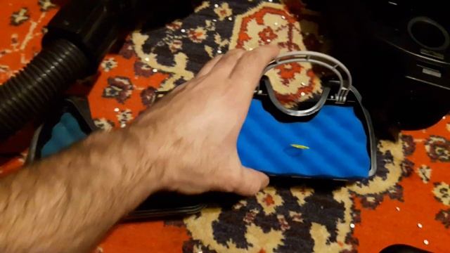 Пылесос SAMSUNG VC 3100 турбина Anti-Tangle. Обзор.