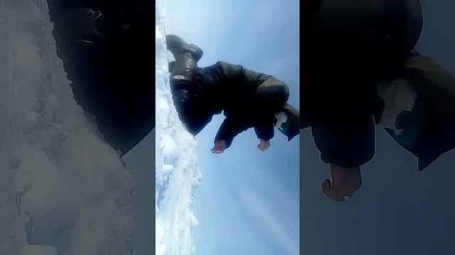 Зимняя рыбалка на жерлицы , озеро Мостовое. смотреть онлайн