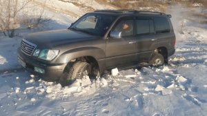 Жесть! Чуть не прибило в Lexus LX 470. Очень опасная покатушка!