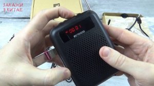 МНОГОФУНКЦИОНАЛЬНЫЙ ДИНАМИК RETEKESS PR16R + РАДИОМИКРОФОН TT123
