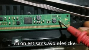 COMMENT REPARER UNE TV LSC320AN10-H02 NASCO QUI AFFICHE ECRAN NOIR