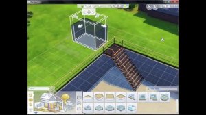 The Sims 4 Building - How to Build Railings, Fences, Stairs and Basement Tutorial