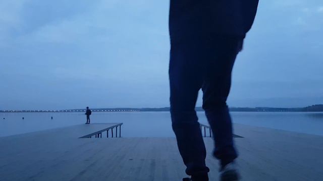 Набережная озера Сенеж в Солнечногорье. 28 сентября 2019