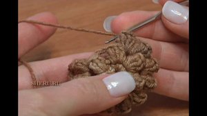 Crochet Sunflower Pattern Урок 48 Часть 1 из 2 Вязаные цветы крючком