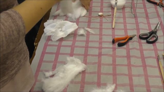 ( 1 ) "Зайка" из ваты... смотреть онлайн