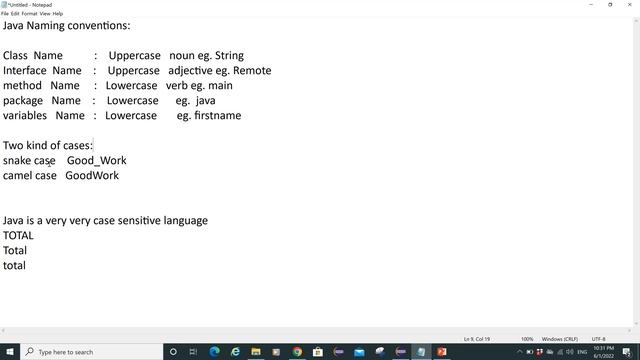 How to use Naming conventions in JAVA смотреть онлайн