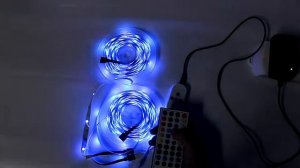 Светодиодная лента 5050 RGB с пультом и таймером