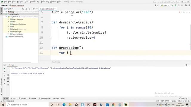Draw beautiful design using python turtle || mandala art using python, python tutorial смотреть онлайн