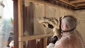 Утепление контейнера пеной ппу Реверспрей.