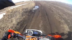Неудачная погоня ДПС за эндуро (Unsuccessful police chase for enduro)