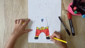 Draw the character of your favorite game Talking Tom | Tom friends | Paint ART| Speed draw tutorial