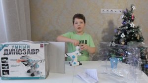Умный Динозавр робот Распаковка Super Робота Умный Динозавр