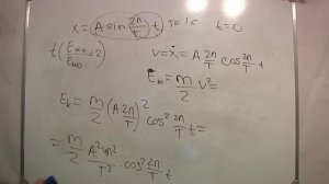 Физика ЕГЭ В2.2012 Смещение пружинного маятника