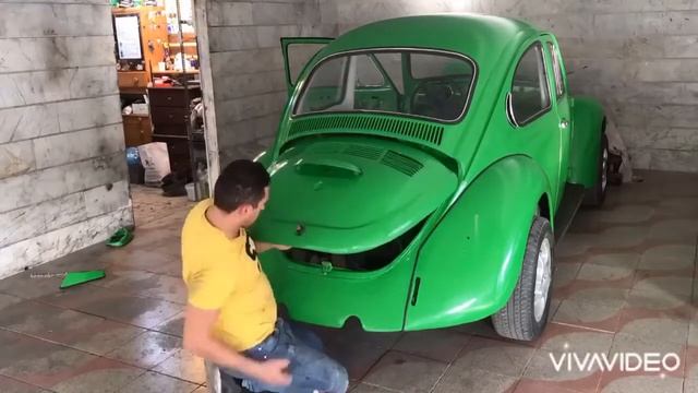 Install accessories Volkswagen beetle 1970 #restore #restoration #Volkswagen смотреть онлайн