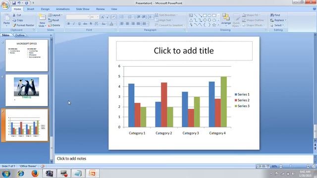 MS Powerpoint 2007 tutorial in Telugu Part 1 смотреть онлайн