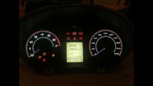 Гранта. Пересвет приборки заменой светодиодов и подложки.