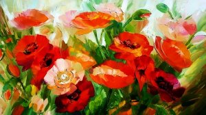 Цветы и цветочные натюрморты художника Александра Сергеева