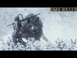 Прохождение Dark Souls 3 - Часть 34: Ashes of Ariandel [DLC]-Хронитель могил и Великий ВОЛК(Босс)