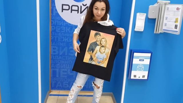 Чёрные футболки с полноцветной печатью смотреть онлайн