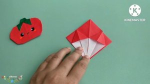 origami Tomato| origami vegetables