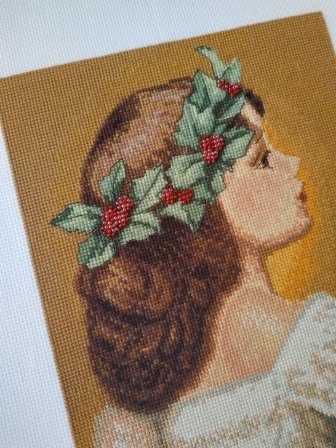 Готовая вышивка PANNA рождественское дитя д 1514