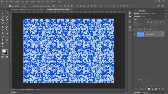 How You Can Make a Dispersion Effect Text Logo in Photoshop CC смотреть онлайн