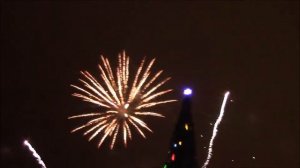 Нашествие Дедов Морозов  Рыбинск 2016 год  НОВОГОДНИЙ ФЕЙЕРВЕРК.  ПОДАРОК ДЕДА МОРОЗА