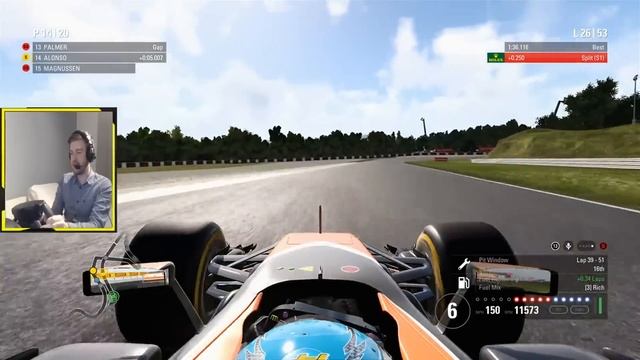 F1 2017 - 100 Race at Suzuka International Circuit Japan in Alonsos McLaren Honda LIVE