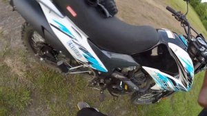 Покатушка втроём! // Вечений вайб покатушек! // Обзор на Motoland LT 250 Enduro!