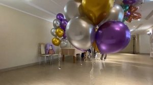 Помогаю МАМЕ. Фотозона из шаров на выпускной 22.06.2022