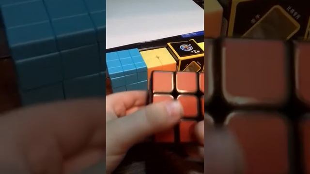 моё первое видео! коллекция кубиков рубика