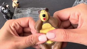 Маша и Медведь из Вкусно и точка Хэппи Мил весь набор