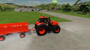 LOAD & TRANSPORT POKEBALLS WITH DEUTZ FAHR TRACTORS - Farming Simulator 22