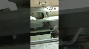 Жироуловитель под мойку пиковый сброс