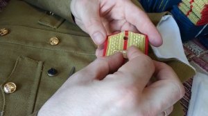 Оборудование погон для детской гимнастерки образца 1943 г