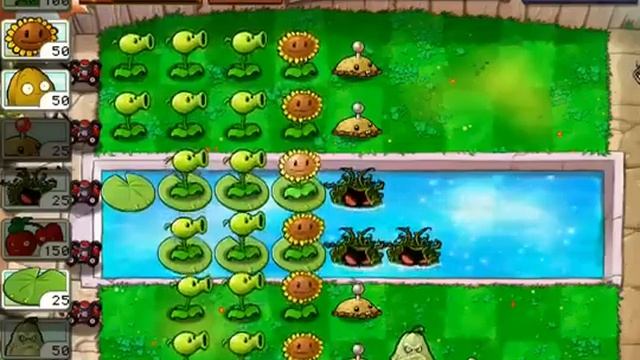 Plants vs. Zombies HD - Level 3-4 Walkthrough - Adventure Guide Solution IPhone IPad Android смотреть онлайн