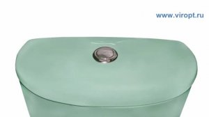 УНИТАЗ КОМПАКТ SANTERI "ВЕРСИЯ" ЗЕЛЕНЫЙ