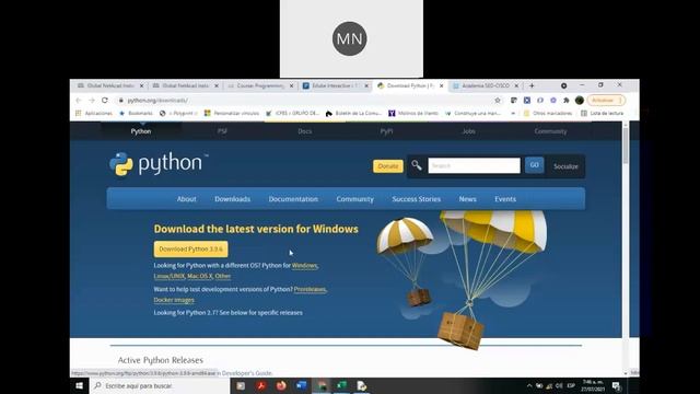 Capacitación Programming Essentials in Python  DASC 2021B  SEDBogotá martes 27 de julio