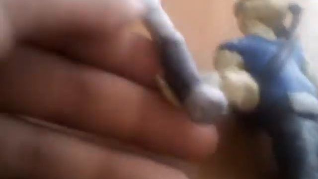 Синий Скаут из пластилина смотреть онлайн