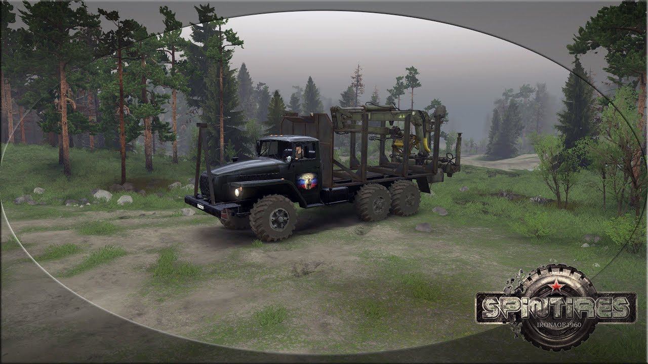 Spintires - Мультиплеер, дефолтные карты в режиме симулятор.