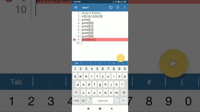 List in Python (List data type in Python)