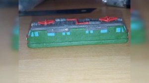 Электровоз ВЛ60к из пластилина