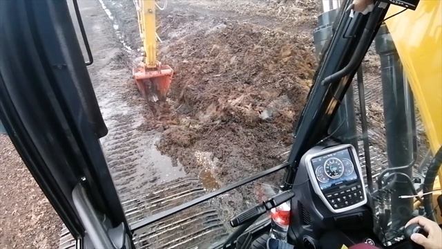 Осушение торфяника.