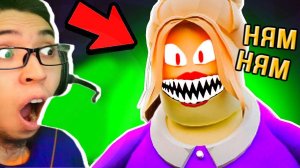 ПОБЕГ ОТ ЗЛОЙ БАБУЛИ из БИБЛИОТЕКИ в ROBLOX