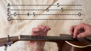 SpongeBob - Grass Skirt Chase // Ukulele Tutorial